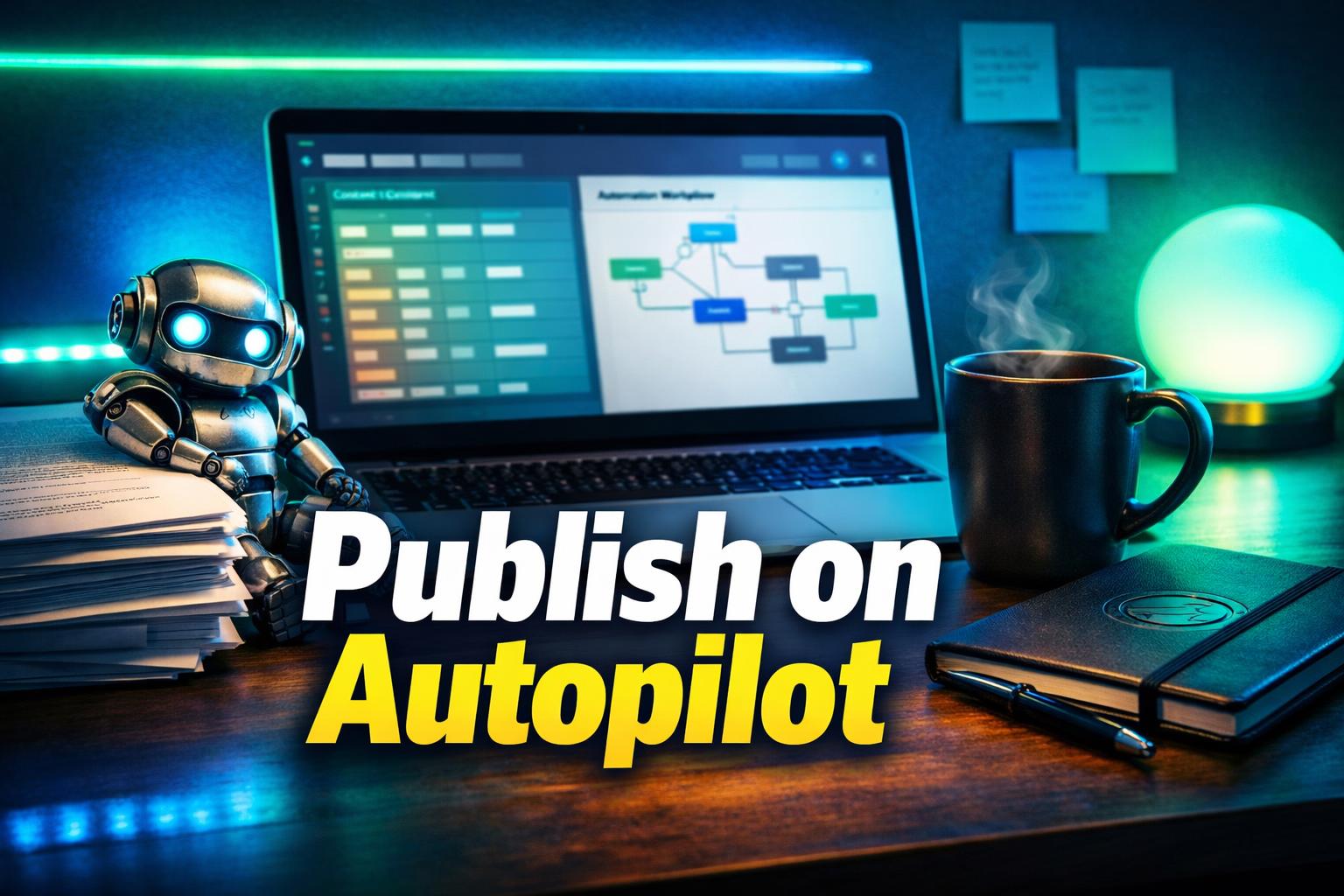 SEO content automation: How to Publish Consistently Without Hiring Writers