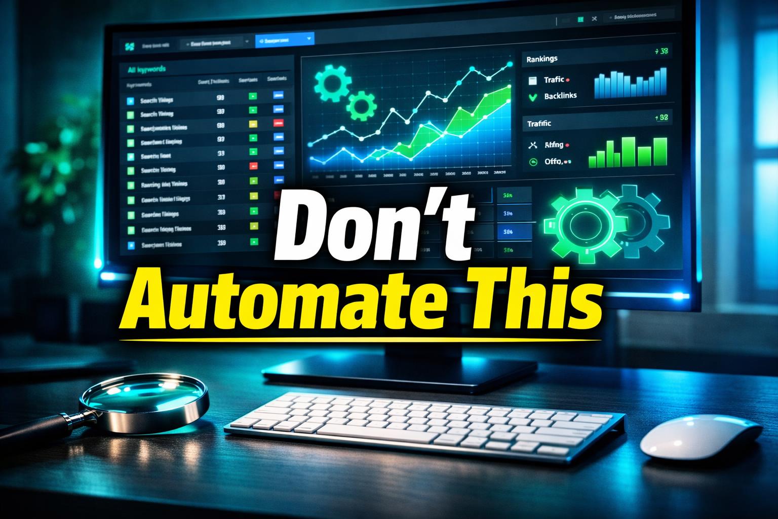 AI SEO automation: What You Can Safely Automate (and What You Shouldn’t)