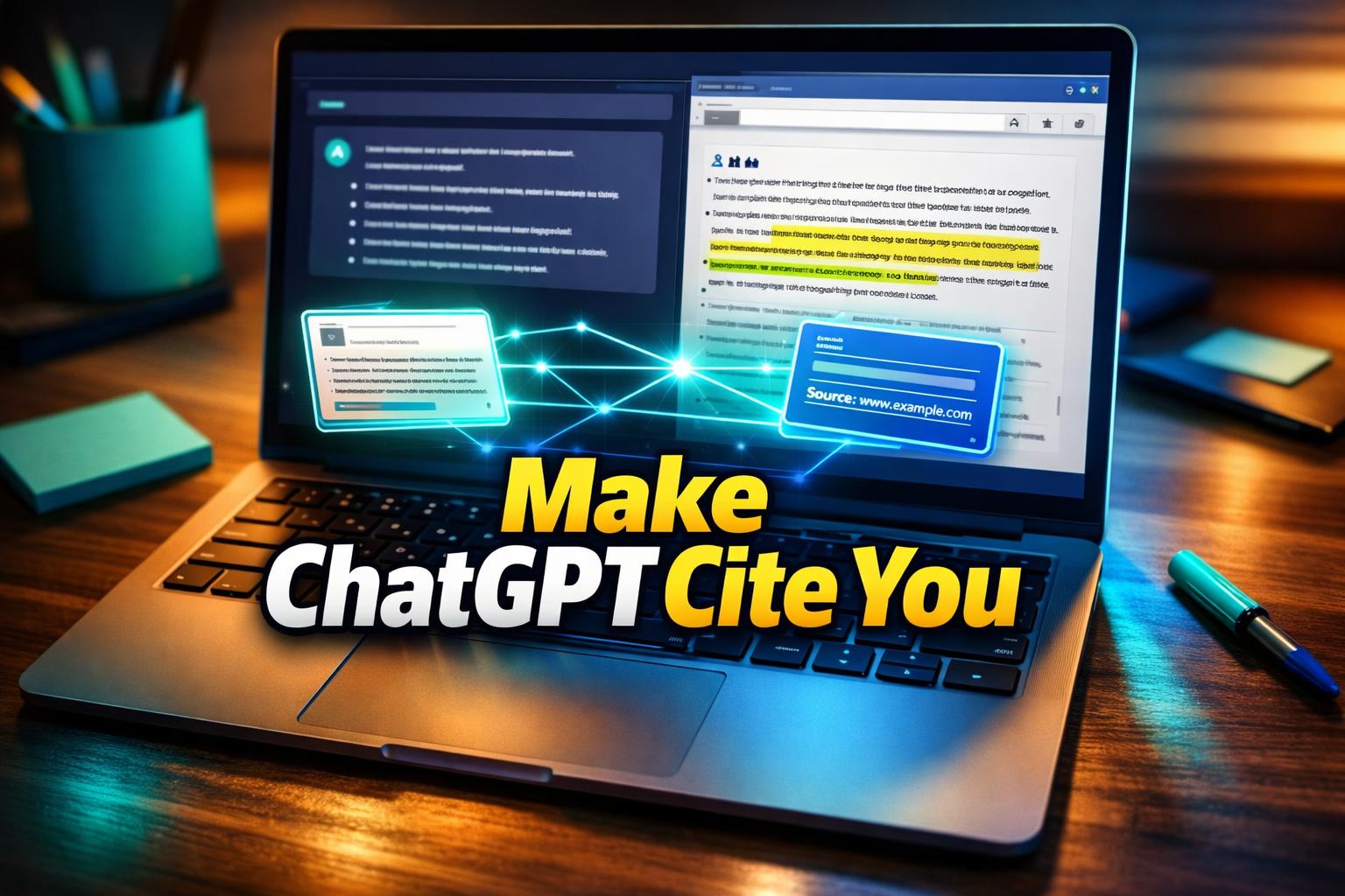 ChatGPT Search Optimization: How to Get Your Pages Cited in Answers