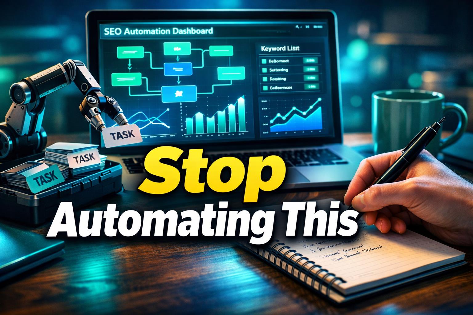 SEO Automation Tool: What It Automates (and What It Shouldn’t)