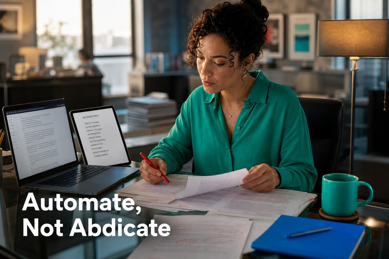 Automated SEO Content Writing: What to Automate (and What Not To)