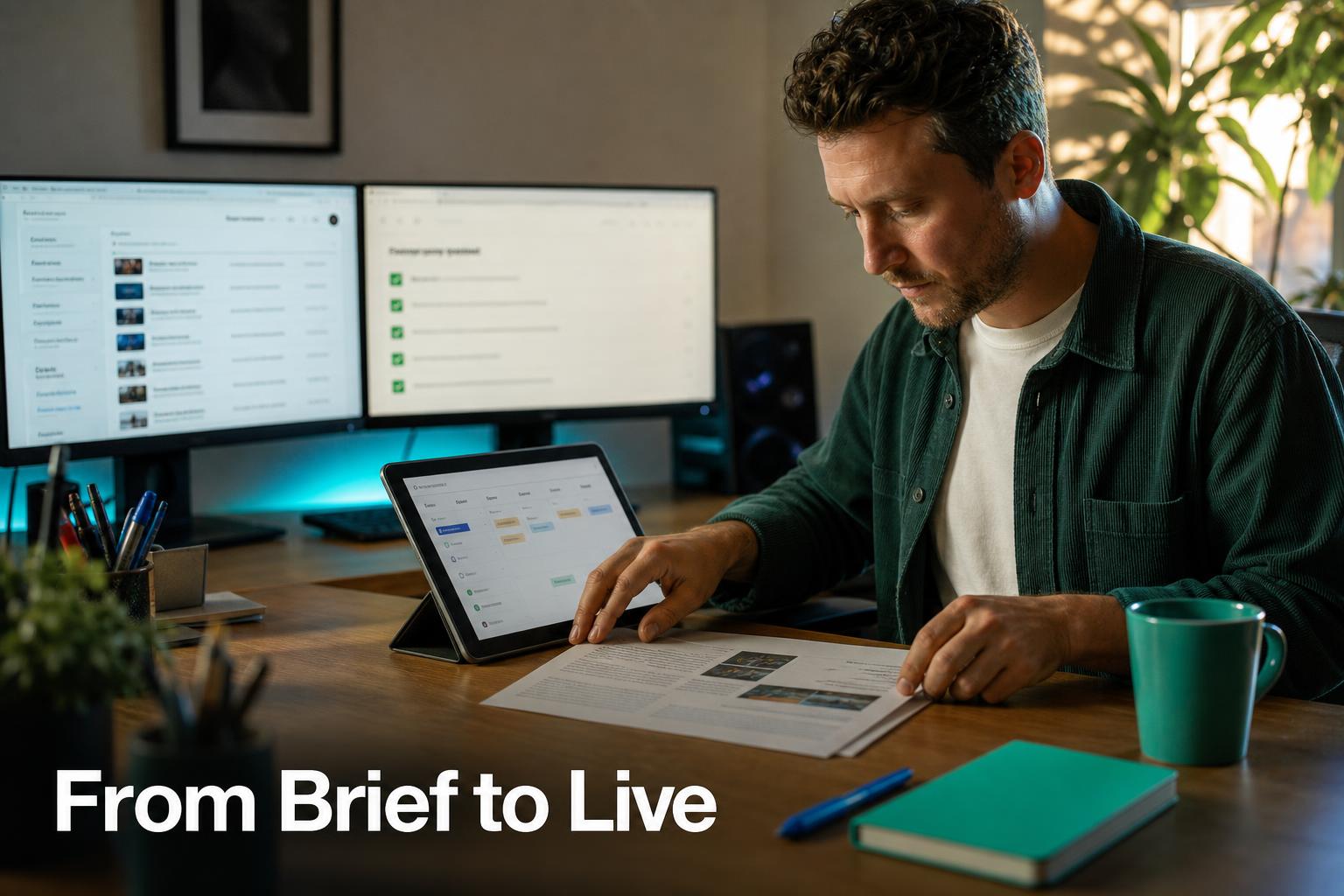 AI Content Publishing Automation: From Brief to Live Post (With Approvals)