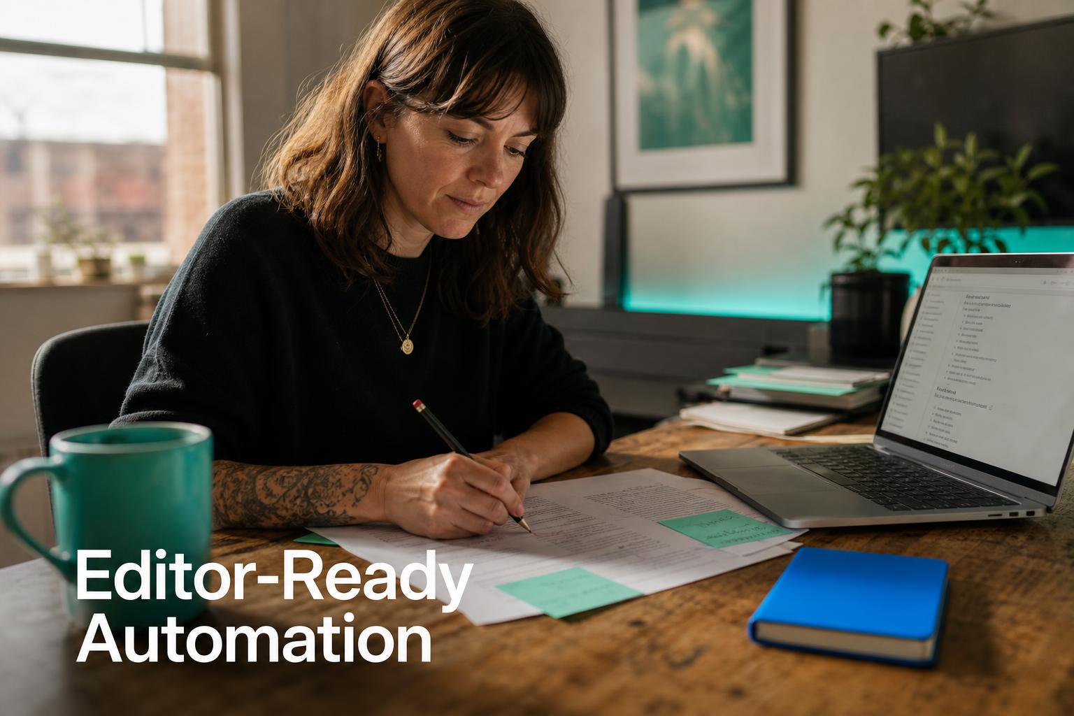 Automated SEO Content Creation: A Practical Workflow That Still Passes Editorial Review