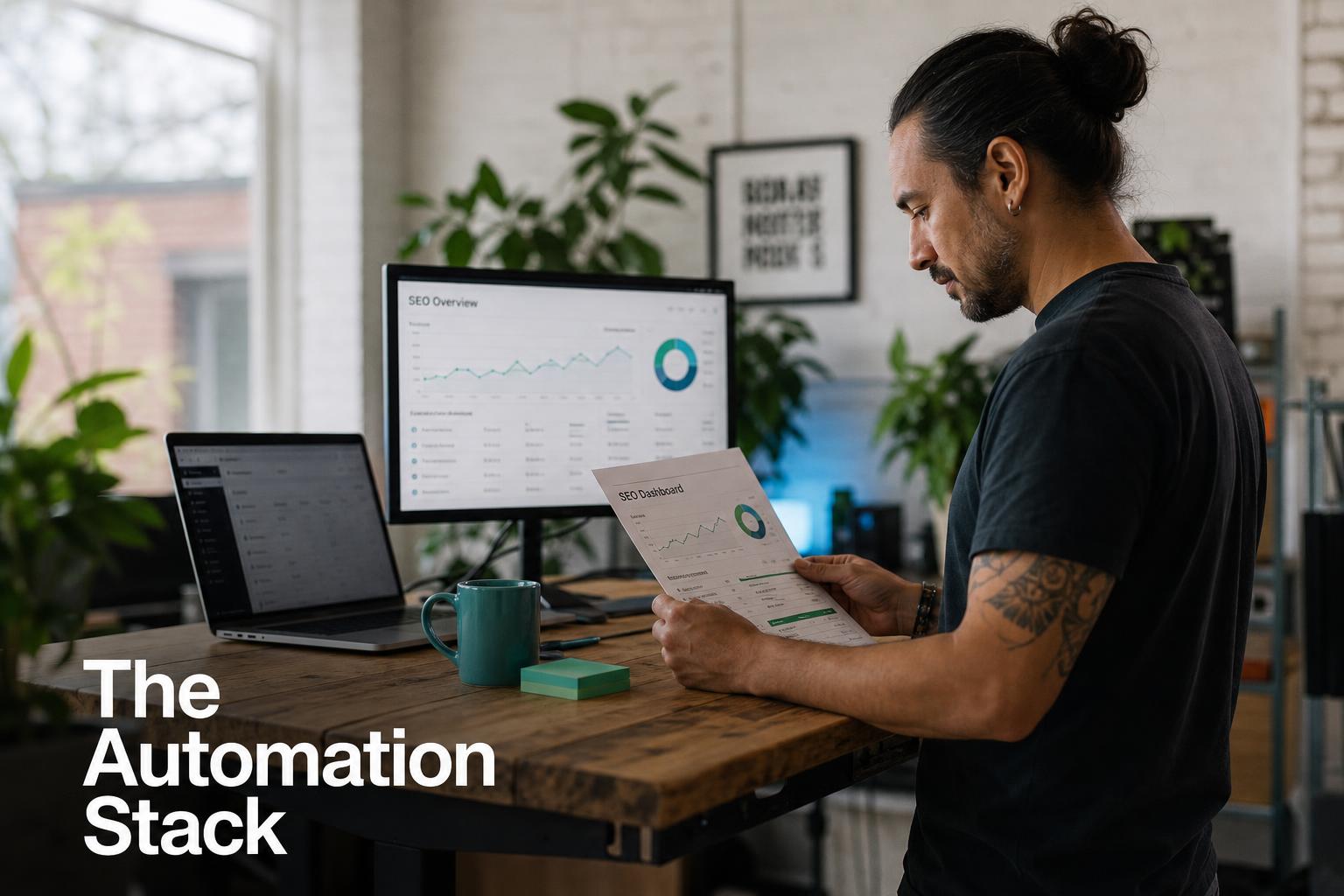 SEO Automation Tools: The Complete Stack for Startups (Content, Tech, Reporting)