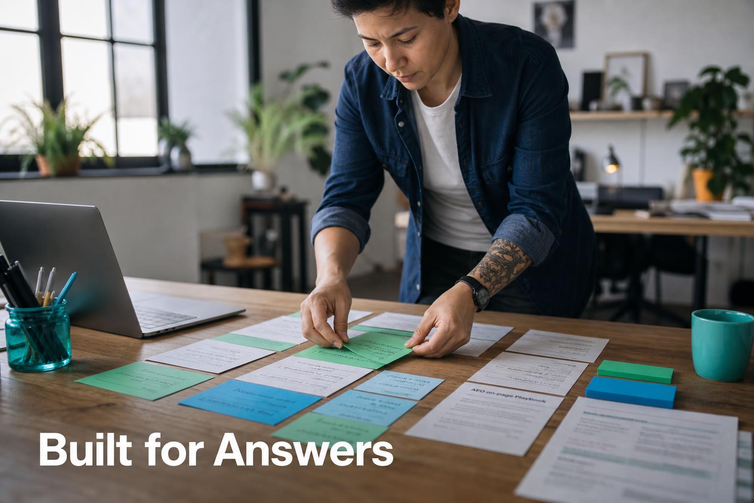 How to Optimize for Google AI Overviews: AEO + On-Page Playbook